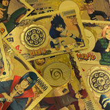 36 Designs NARUTO Gold Banknotes and coins for Selection