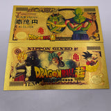 48 Designs Dragon Ball Z Gold Banknotes and coins for Selection