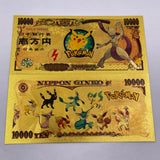 91 Designs Pocket Monster Gold Banknotes and coins for Selection