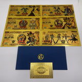 9 Designs Yu-Gi-Oh! Gold Banknotes and Coins for Selection