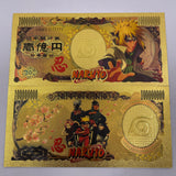 36 Designs NARUTO Gold Banknotes and coins for Selection