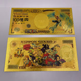 75 Designs ONE PIECE  Gold Banknotes and coins for Selection