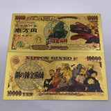 8 Designs Fullmetal Alchemist Gold Banknotes for Selection