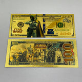 38 Designs Star Wars Gold Banknotes and Coins for Selection