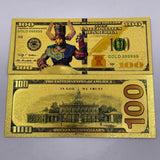 58 Designs MARVEL HEROS Gold Banknotes and coins for Selection