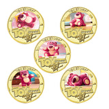 5 Designs Toy Story Gold Banknotes and coins for Selection