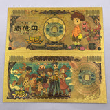 8 Designs Digital Monster Gold Banknotes and coins for Selection