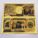 75 Designs ONE PIECE  Gold Banknotes and coins for Selection