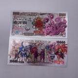 36 Designs NARUTO Gold Banknotes and coins for Selection