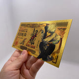 5 Designs GINTAMA Gold Banknotes  for Selection