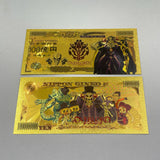 5 Designs Overlord Gold Banknotes for Selection