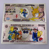 34 Designs Pocket Monster Gold Banknotes and coins for Selection