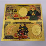 36 Designs NARUTO Gold Banknotes and coins for Selection