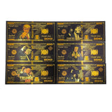 6 Types Donald Trump Black Goden Banknotes 2024 Fight Card Take America Back Donald Trump One Hundred Dollars Gold Banknote Collection Gift