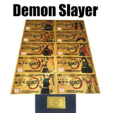 21 Designs Demon Slayer Gold Banknotes and coins for Selection