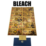 10 Designs BLEACH Gold Banknotes and coins for Selection