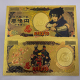 36 Designs NARUTO Gold Banknotes and coins for Selection