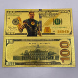 58 Designs MARVEL HEROS Gold Banknotes and coins for Selection