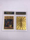 Donald Trump 7 Types Trump Victory Card 45th President Trump Fight Card Gold Plated Card With Protective Case Trump 2024 For Collection