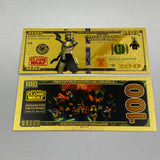 38 Designs Star Wars Gold Banknotes and Coins for Selection