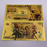 5 Designs Sword Art Online Gold Banknotes and coins for Selection