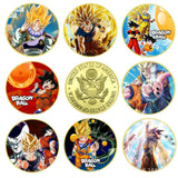 48 Designs Dragon Ball Z Gold Banknotes and coins for Selection