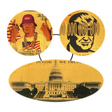 New 3 Types I'll Be Back The President Donald Trump 2024 Gold Plated Banknote Plated 24K Gold Banknote Commemorative Notes Gifts Collection Souvenir