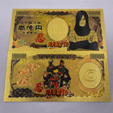 36 Designs NARUTO Gold Banknotes and coins for Selection