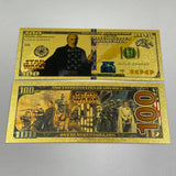 38 Designs Star Wars Gold Banknotes and Coins for Selection