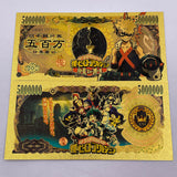 11 Designs My Hero Academia Gold Banknotes for Selection