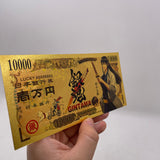 5 Designs GINTAMA Gold Banknotes  for Selection