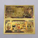 75 Designs ONE PIECE  Gold Banknotes and coins for Selection