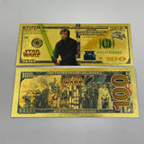 38 Designs Star Wars Gold Banknotes and Coins for Selection