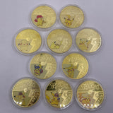 34 Designs Pocket Monster Gold Banknotes and coins for Selection