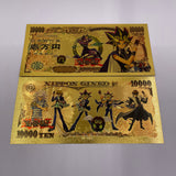 9 Designs Yu-Gi-Oh! Gold Banknotes and Coins for Selection